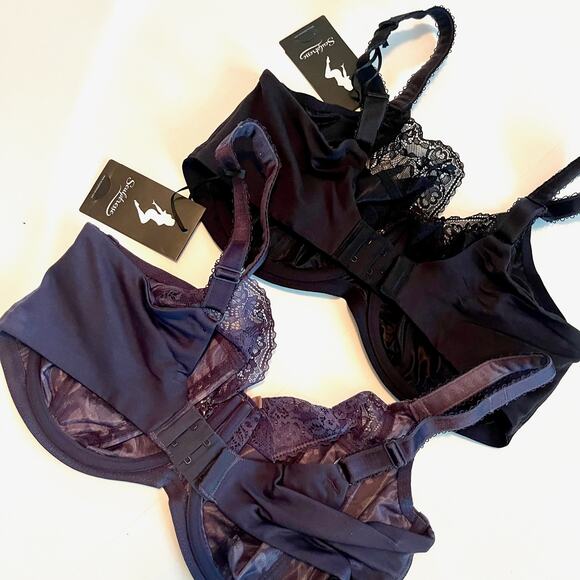 Two NWT Sculptresse by Panache Chi Chi Bras 34G style #7695 - Picture 5 of 10